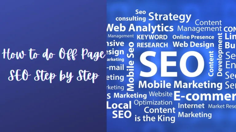 how to do off page seo Step By Step