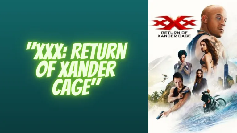 "XXX: Return of Xander Cage"