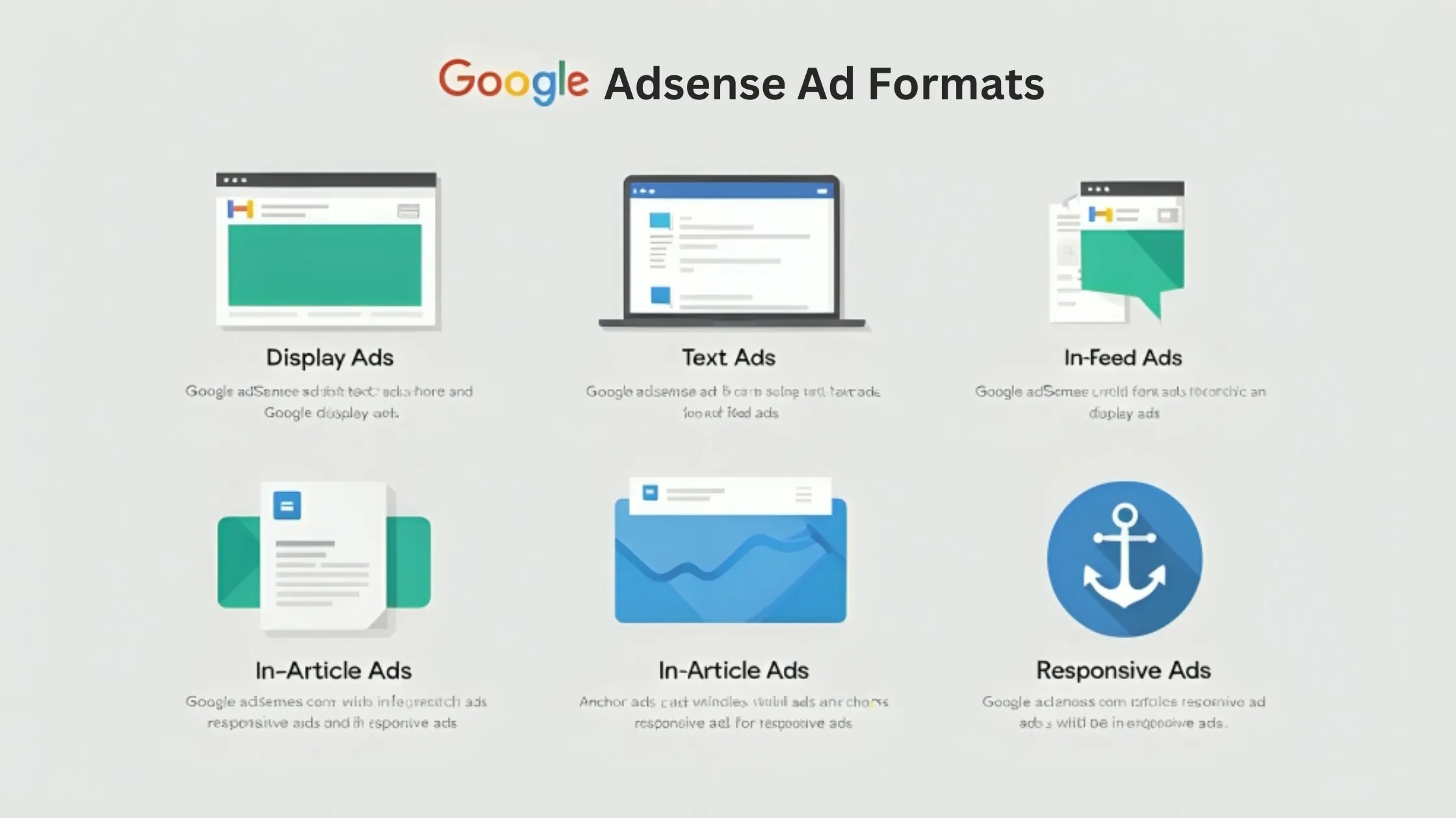 Adsense ad Formats